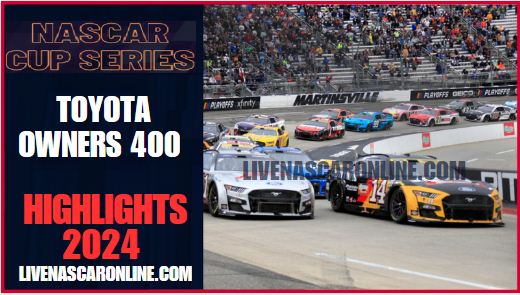 NASCAR Cup Toyota Owners 400 Race Highlights 2024