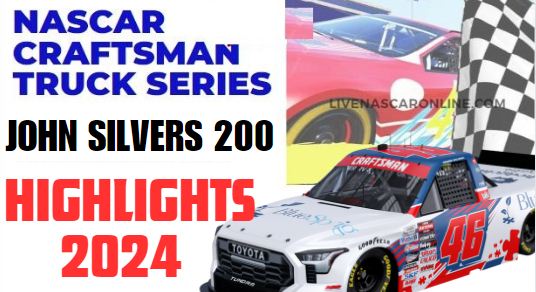 NASCAR Truck Series Long John Silvers 200 Highlights 2024