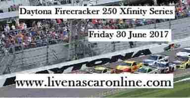Daytona Firecracker 250 Xfinity Live