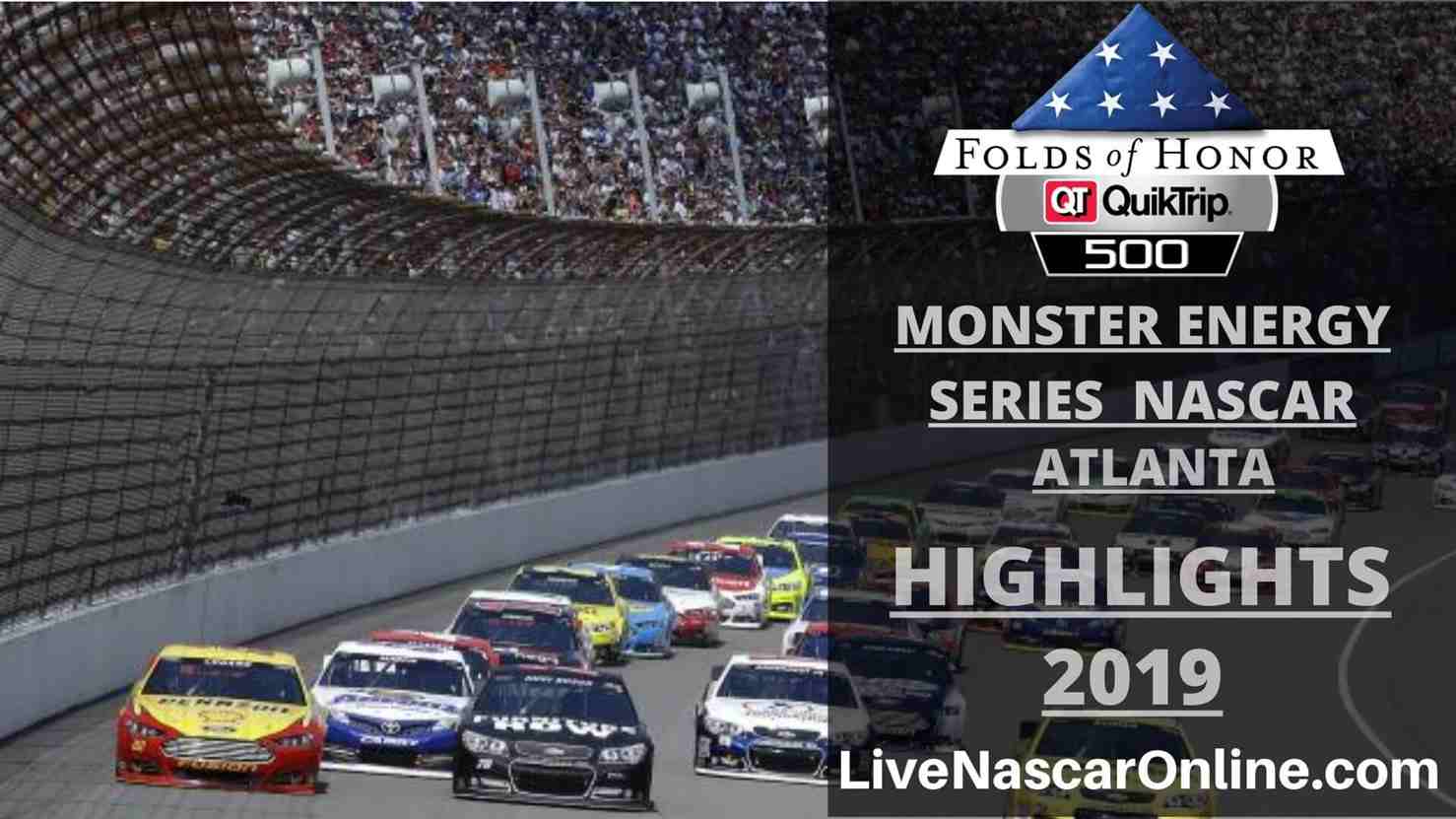 NASCAR MONSTER ENERGY FOLDS OF HONOR HIGHLIGHTS 