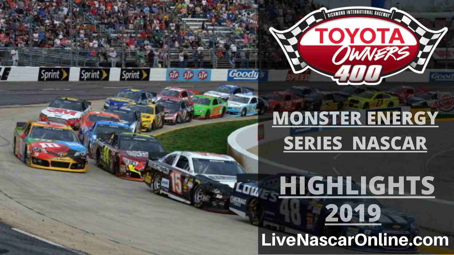 NASCAR TOYOTA OWNERS 400 HIGHLIGHTS 2019