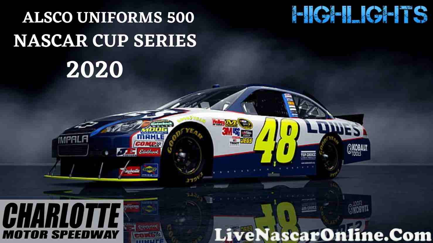 Alsco Uniforms 500 Nascar Cup Highlights 2020