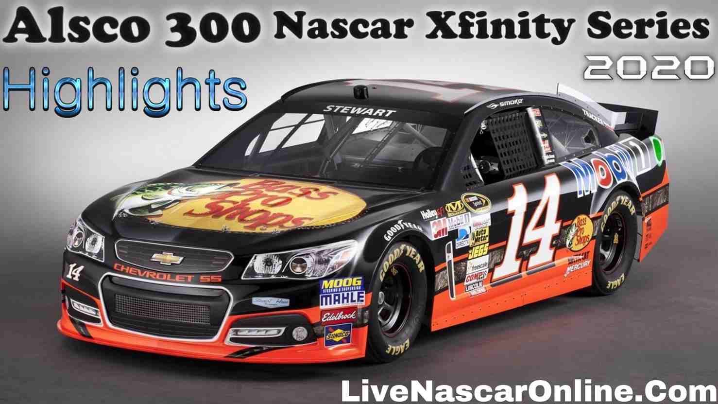 Nascar Alsco 300 Xfinity Series Highlights 2020