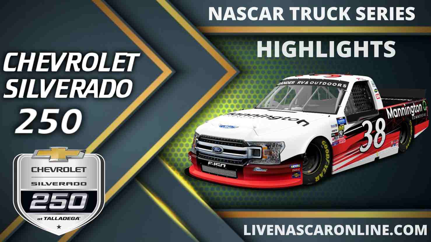 Chevrolet Silverado 250 Highlights 2020 Nascar Truck Series