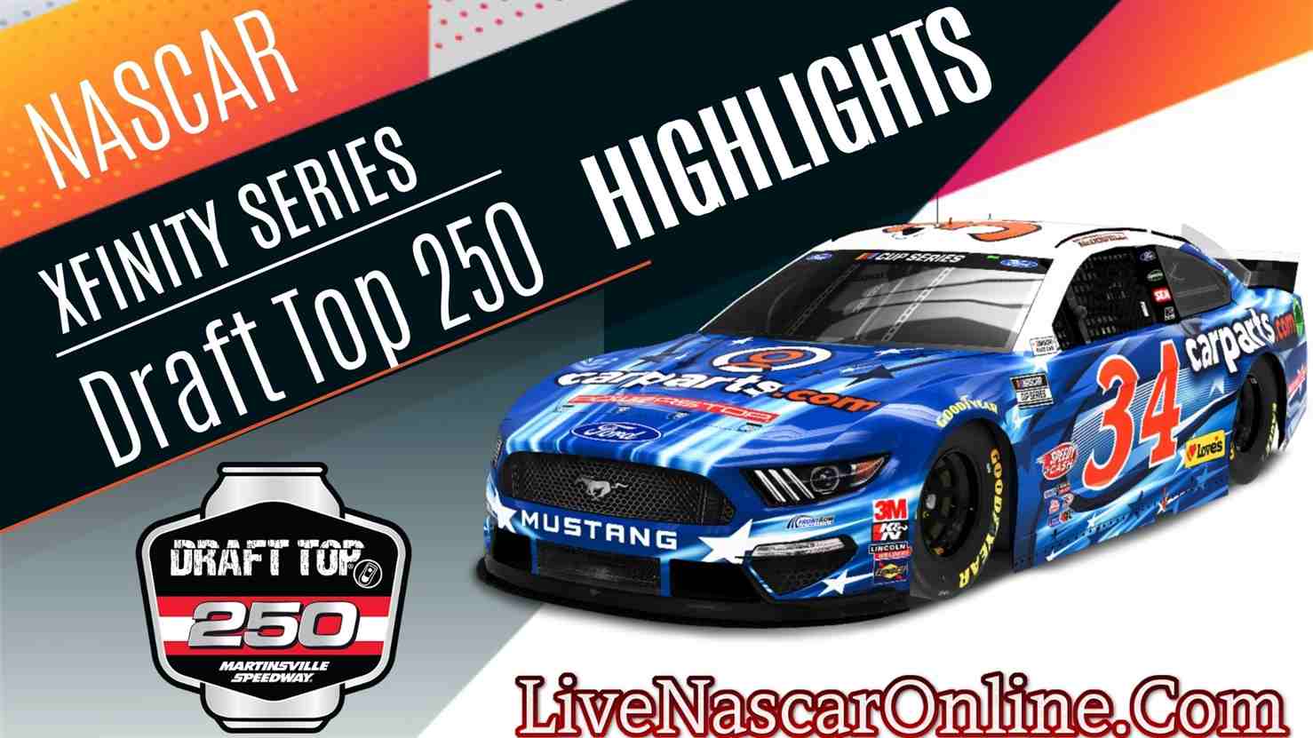 Draft Top 250 Highlights 2020 Xfinity Series