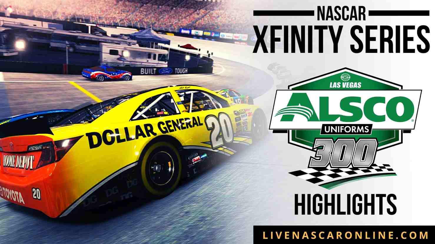 Alsco Uniforms 300 Highlights 2021 Nascar Xfinity Series