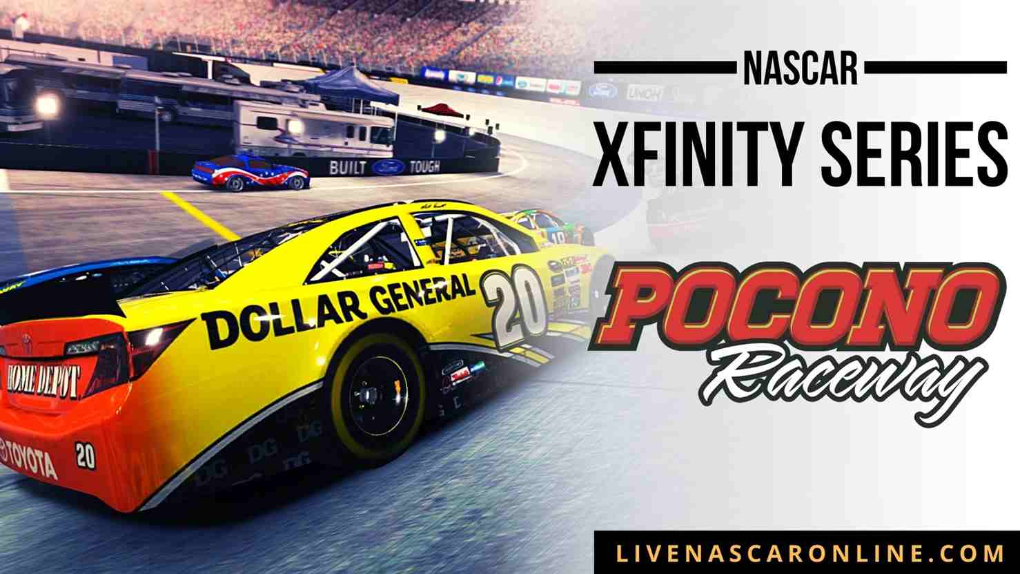 NASCAR Xfinity Pocono Green 225 Live Stream