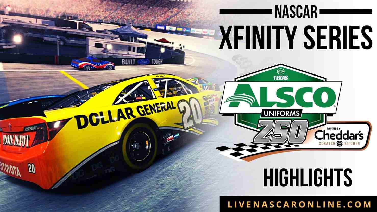 Alsco Uniforms 250 Highlights 2021 Nascar Xfinity Series