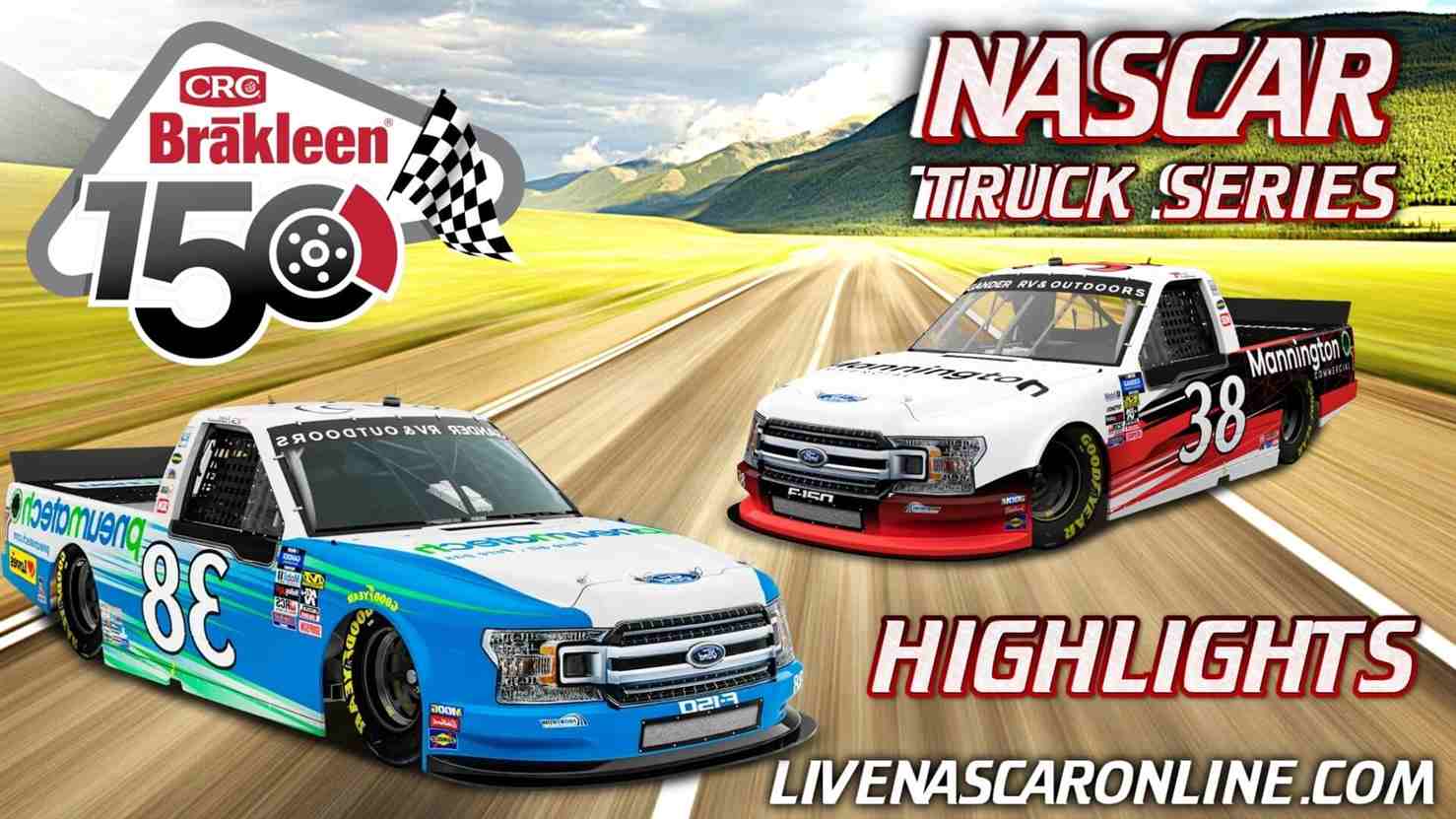 CRC Brakleen 150 Highlights 2021 Nascar Truck Series