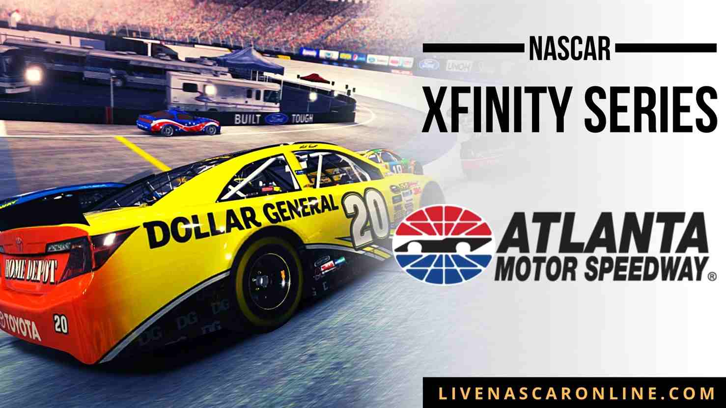 NASCAR Xfinity Series: Alsco Uniforms 250 at Atlanta Live Stream 2022