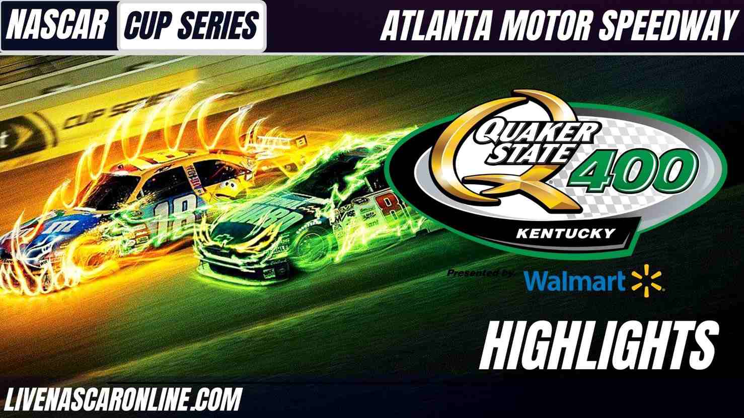 Quaker State 400 Highlights 2021 Nascar Cup Series