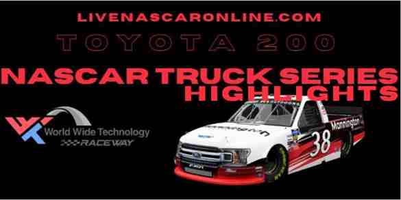 Toyota 200 Highlights Nascar Truck Series
