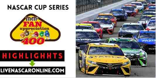 Appreciation 400 Race Highlights Nascar Cup Series