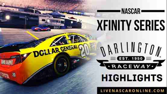 Darlington Race Highlights Nascar Xfinity Series 03Sep2022