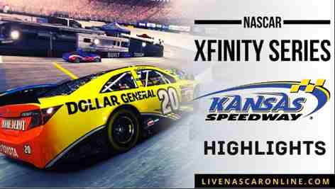 Kansas Race Highlights Nascar Xfinity Series 10Sep2022