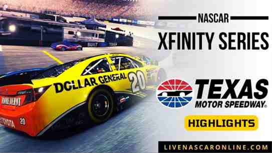 Texas Motor Race Highlights Nascar Xfinity Series 25Sep2022