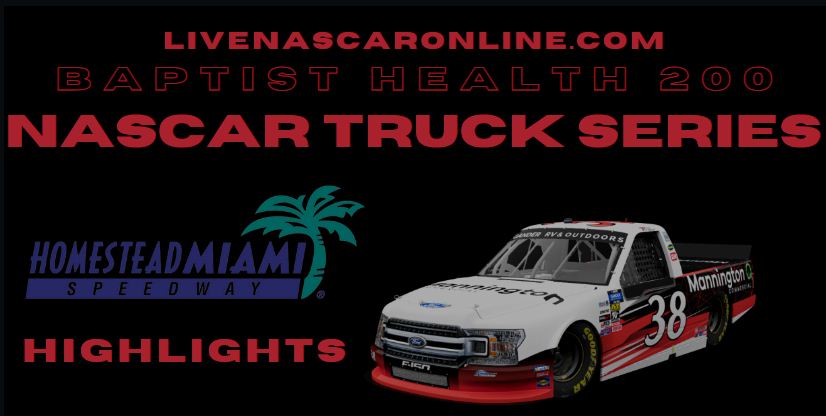 Homestead Miami Race Highlights Nascar Truck Series 23Oct2022
