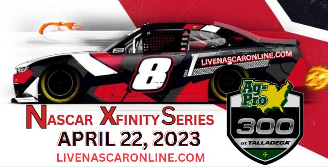 Ag-Pro 300 @ Talladega Live Stream 2023: NASCAR Xfinity