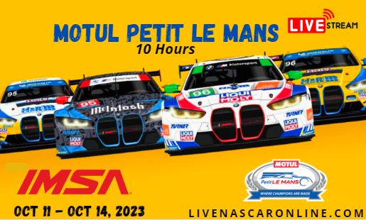 IMSA 10 Hours Of Motul Petit Le Mans Live Stream - Michelin