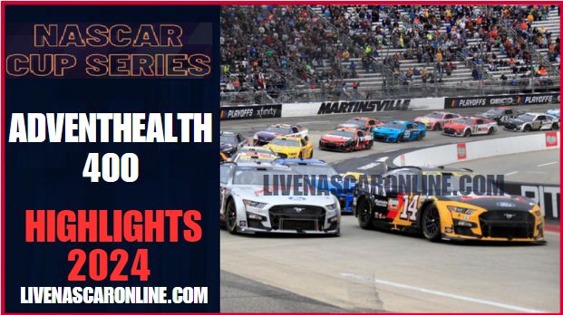 NASCAR Cup AdventHealth 400 Highlights 2024