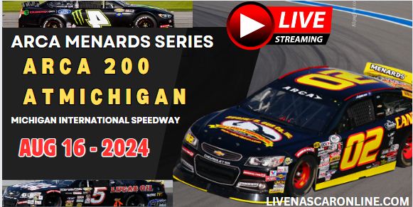 arca-michigan-200-live-stream
